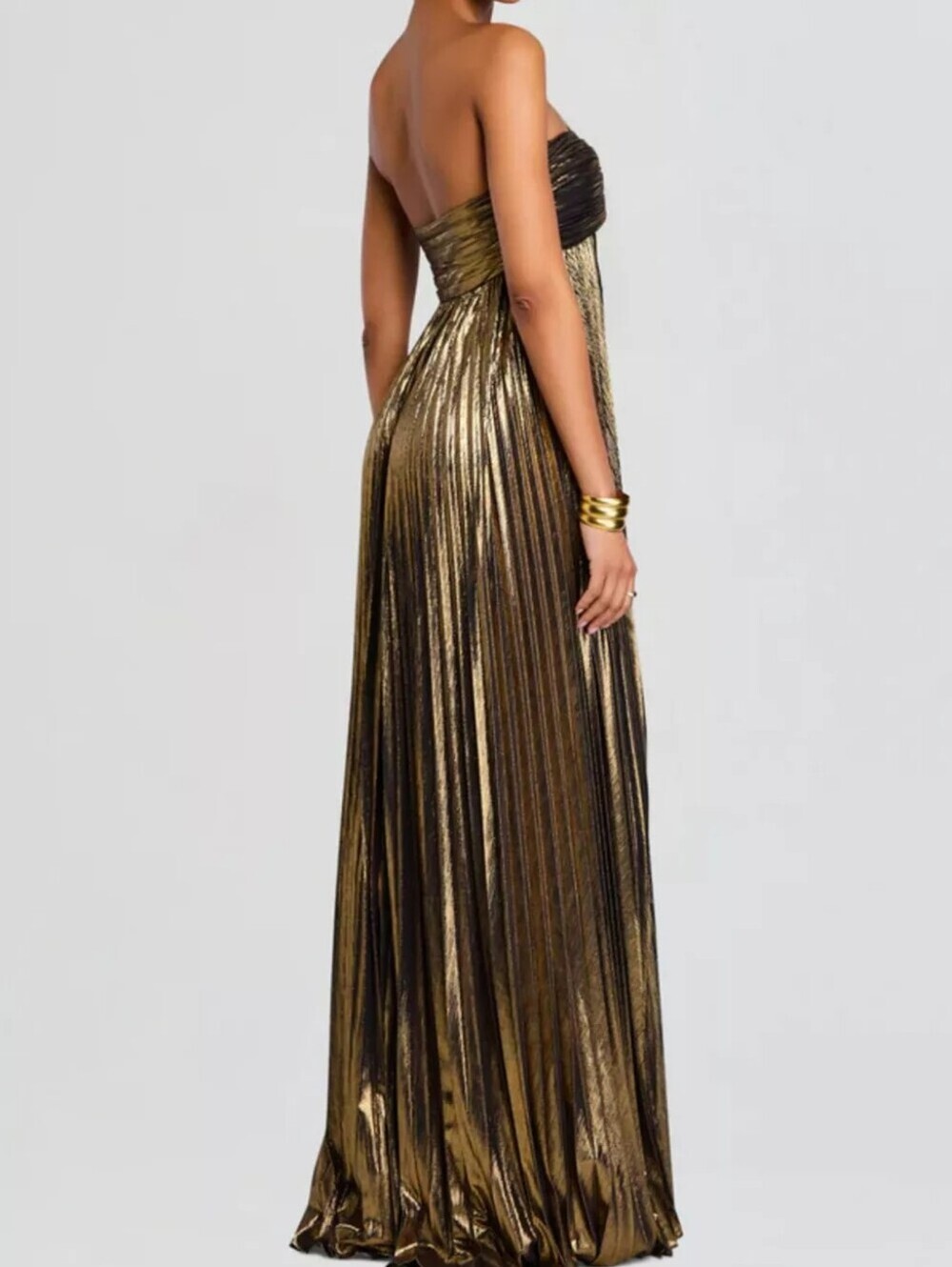 Split Sweetheart Neck Tube Maxi Dress - Picture 4 of 5